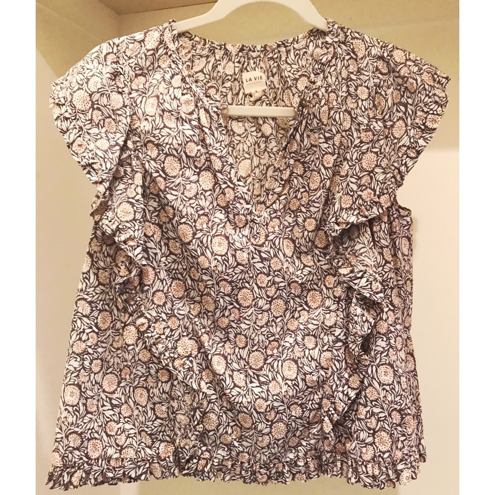 La Vie Rebecca Taylor 💕 Sleeveless Blouse Shirt